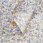 Unbleached Cotton Scare Printed Fabric - Nostalgia Collection - Berry Garden - nomura tailor