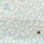 Unbleached Cotton Scare Print Fabric - Nostalgia Collection Margarita - nomura tailor