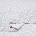 Unbleached Cotton Scare Print Fabric - Nostalgia Collection Margarita - nomura tailor
