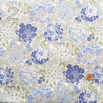 Unbleached Cotton Scare Printed Fabric - Nostalgia Collection - Cotton Candy - nomura tailor