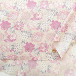 Unbleached Cotton Scare Printed Fabric - Nostalgia Collection - Cotton Candy - nomura tailor