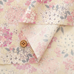 Unbleached Cotton Scare Printed Fabric - Nostalgia Collection - Cotton Candy - nomura tailor
