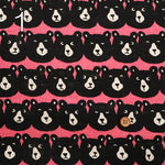 Linen-like Cotton Slub Fabric - Squishy Bear - nomura tailor