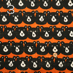 Linen-like Cotton Slub Fabric - Squishy Bear - nomura tailor