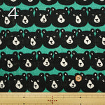 Linen-like Cotton Slub Fabric - Squishy Bear - nomura tailor