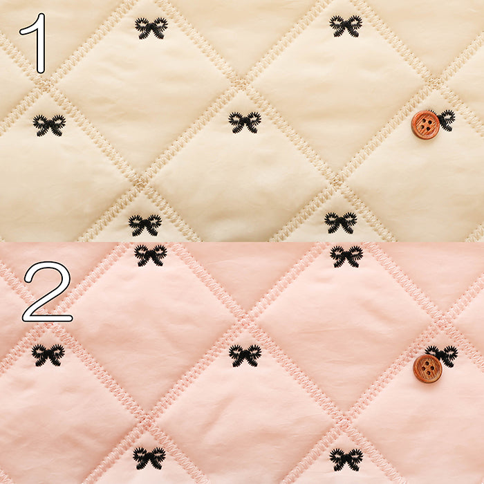 Made in China - Nylon Embroidered Quilted Fabric - Ribbon - nomura tailor