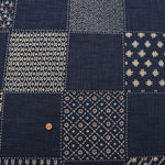 Japanese Fabric - Cotton Irregular Yarn Fabric - Sashiko style - nomura tailor