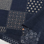 Japanese Fabric - Cotton Irregular Yarn Fabric - Sashiko style - nomura tailor