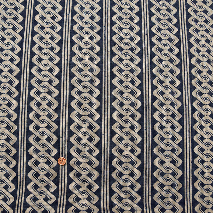 Japanese Fabric - Cotton Irregular Yarn Fabric - Yoshiwara link - nomura tailor
