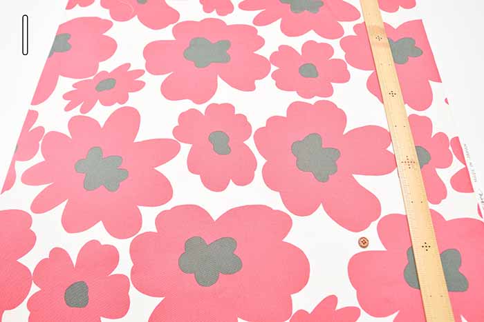 Cotton Twill Printed fabric - Nordic Flower - nomura tailor