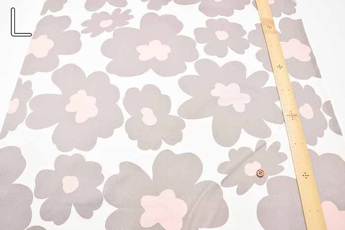 Cotton Twill Printed fabric - Nordic Flower - nomura tailor