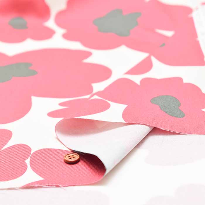 Cotton Twill Printed fabric - Nordic Flower - nomura tailor