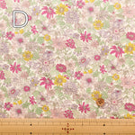 Cotton Broad Fabric - Flower - nomura tailor
