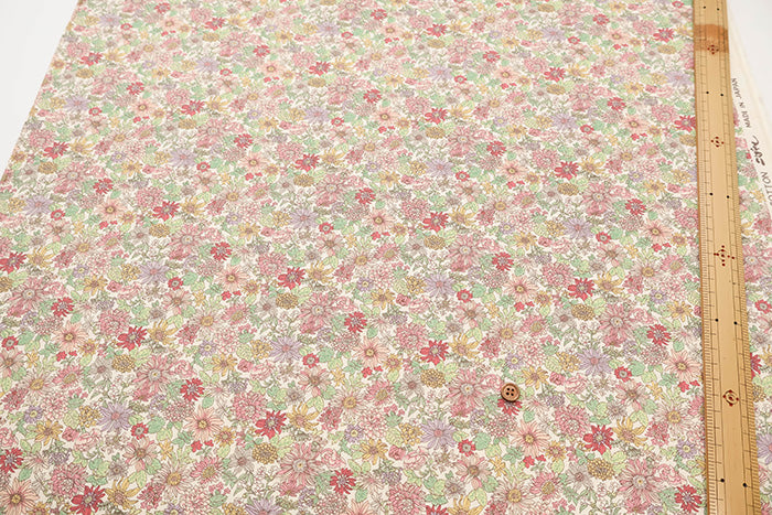 Cotton Broad Fabric - Flower - nomura tailor
