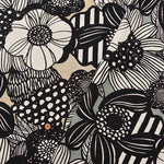 C/L Canvas Printed Fabric - Art Flower - nomura tailor