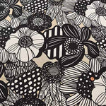 C/L Canvas Printed Fabric - Art Flower - nomura tailor
