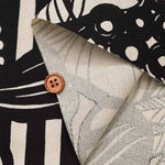 C/L Canvas Printed Fabric - Art Flower - nomura tailor