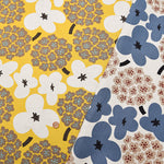 C/L Canvas Printed Fabric - Bouquet - nomura tailor