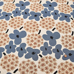 C/L Canvas Printed Fabric - Bouquet - nomura tailor