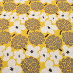 C/L Canvas Printed Fabric - Bouquet - nomura tailor
