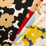 C/L Canvas Print Fabric - Marmalade - nomura tailor