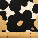 C/L Canvas Print Fabric - Marmalade - nomura tailor