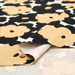C/L Canvas Print Fabric - Marmalade - nomura tailor