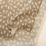 Cotton 30 Viyella Print Fabric - Cat - nomura tailor