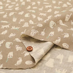 Cotton 30 Viyella Print Fabric - Cat - nomura tailor