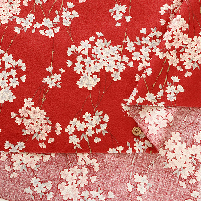Cotton Scare Embossed Fabric - Japanese Style - nomura tailor