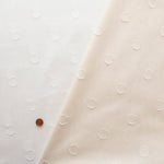 Cotton Snow Dot Fabric - nomura tailor