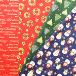 Cotton Scare Printed Fabric - Christmas 1 - nomura tailor