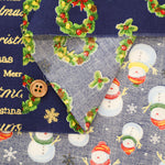 Cotton Scare Printed Fabric - Christmas 1 - nomura tailor