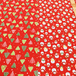 Cotton Scare Printed Fabric - Christmas 1 - nomura tailor
