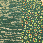 Cotton Scare Printed Fabric - Christmas 1 - nomura tailor