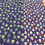 Cotton Scare Printed Fabric - Christmas 1 - nomura tailor