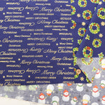 Cotton Scare Printed Fabric - Christmas 1 - nomura tailor