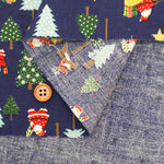 Cotton Scare  Printed Fabric - Christmas  2 - nomura tailor
