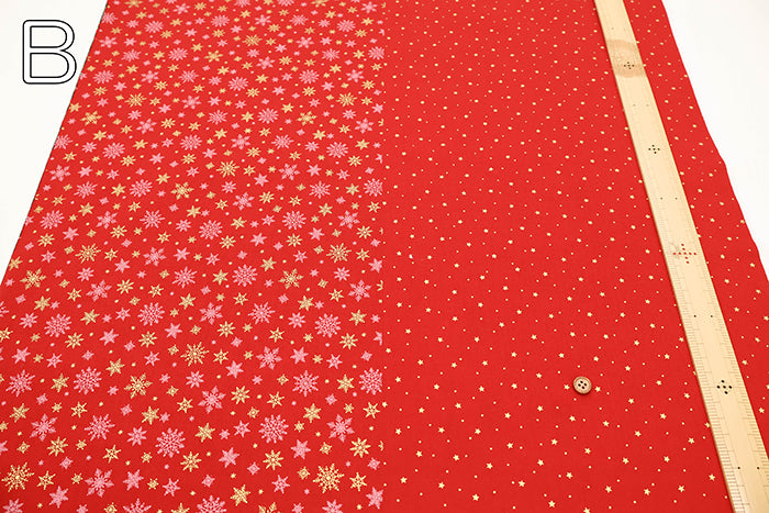 Cotton Scare  Printed Fabric - Christmas  2 - nomura tailor