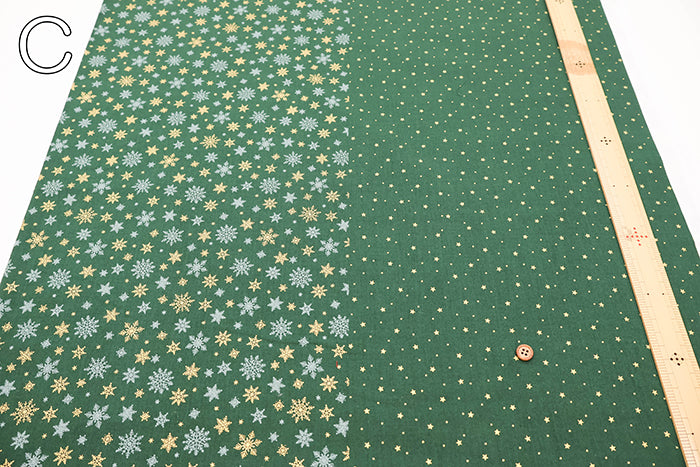 Cotton Scare  Printed Fabric - Christmas  2 - nomura tailor