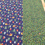 Cotton Scare  Printed Fabric - Christmas  2 - nomura tailor