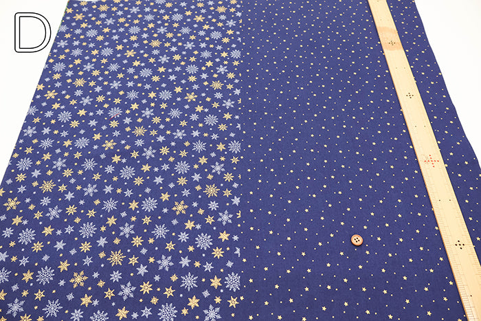 Cotton Scare  Printed Fabric - Christmas  2 - nomura tailor