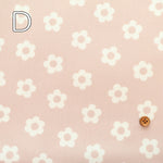 Cotton Oxford Laminated Fabric - <Matte> Margaret × Daisy - nomura tailor