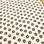 Cotton Oxford Laminated Fabric - <Matte> Margaret × Daisy - nomura tailor