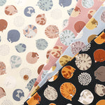 Cotton Oxford Fabric - Ammonite Cats - nomura tailor