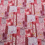 Cotton Scare Printed Fabric - Fuwari Patch - nomura tailor