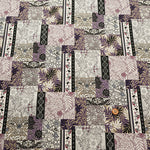 Cotton Scare Printed Fabric - Fuwari Patch - nomura tailor