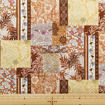 Cotton Scare Printed Fabric - Fuwari Patch - nomura tailor