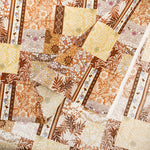 Cotton Scare Printed Fabric - Fuwari Patch - nomura tailor