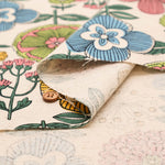 C/L Canvas Print Fabric - FUWARI Nordic-Style Print - nomura tailor